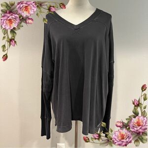 Free People Charcoal Sweatshirt